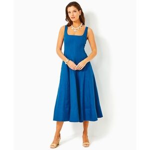 Lilly Pulitzer Blue Sleeveless Sundress
